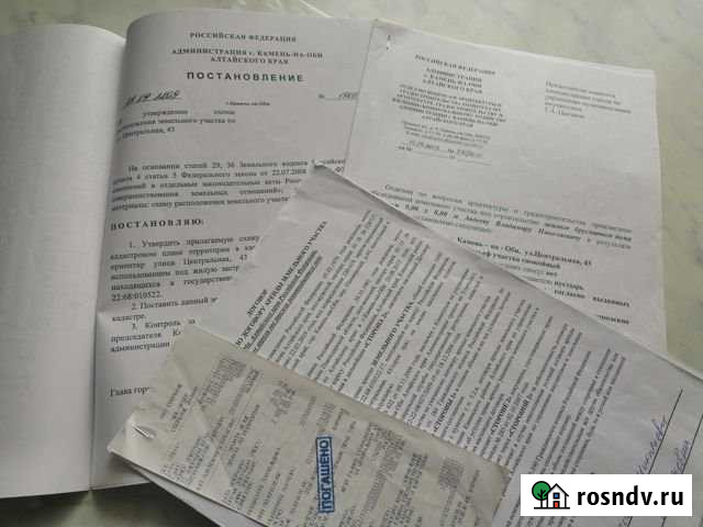 Участок ИЖС 10 сот. на продажу в Камне-на-Оби Камень-на-Оби - изображение 1