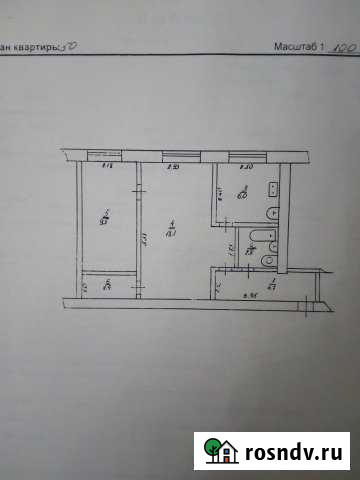 2-комнатная квартира, 43 м², 1/4 эт. на продажу в Шиханах Шиханы - изображение 1
