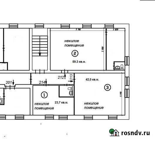 Помещение свободного назначения, 59 кв.м. Заинск - изображение 1