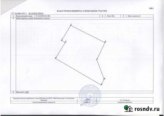 Участок ИЖС 4 сот. на продажу в Ромоданово Ромоданово - изображение 1