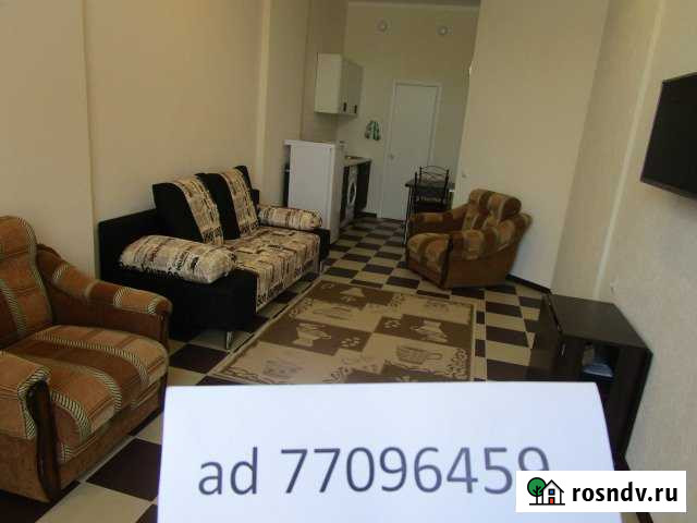Квартира-студия, 25 м², 1/6 эт. в аренду посуточно в Геленджике Геленджик - изображение 1