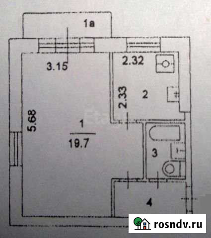 1-комнатная квартира, 32 м², 4/4 эт. на продажу в Бугульме Бугульма - изображение 1