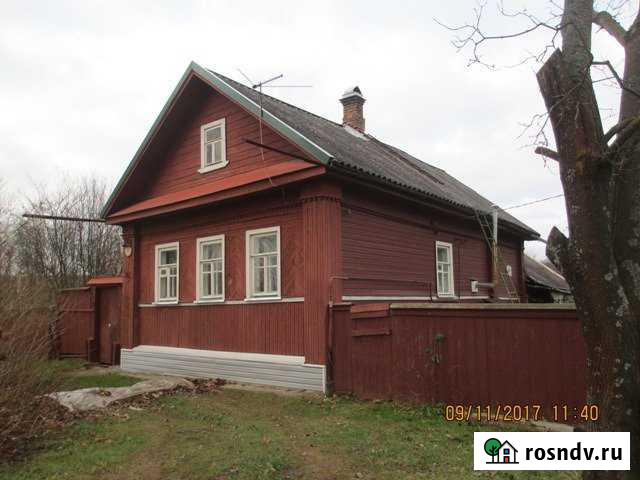 Дом 43 м² на участке 12 сот. на продажу в Боровичах Боровичи - изображение 1