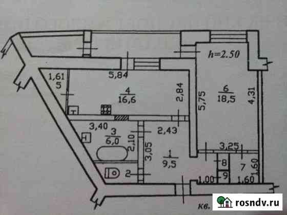 1-комнатная квартира, 58 м², 2/5 эт. на продажу в Заветах Ильича Заветы Ильича