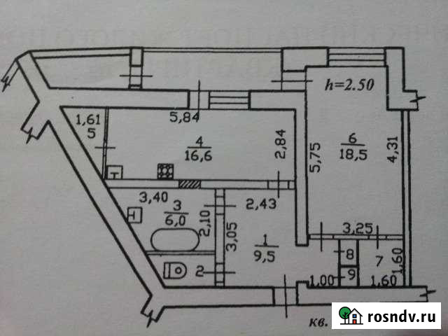 1-комнатная квартира, 58 м², 2/5 эт. на продажу в Заветах Ильича Заветы Ильича - изображение 1