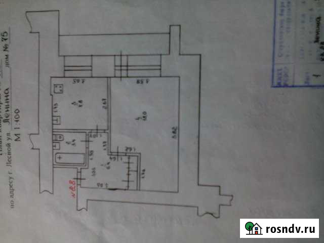 1-комнатная квартира, 38 м², 5/9 эт. на продажу в Лесном Свердловской области Лесной - изображение 1