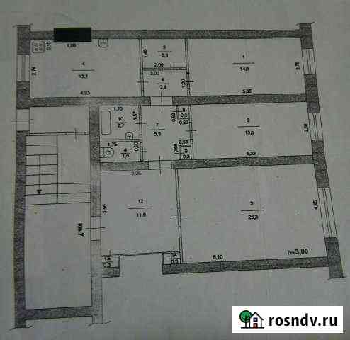 3-комнатная квартира, 95 м², 1/2 эт. на продажу в Коркино Коркино