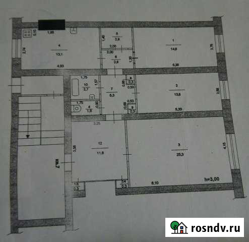 3-комнатная квартира, 95 м², 1/2 эт. на продажу в Коркино Коркино - изображение 1