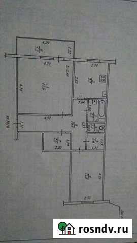 2-комнатная квартира, 55 м², 2/2 эт. на продажу в Якутске Якутск - изображение 1