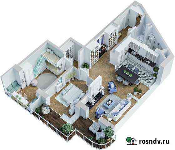 3-комнатная квартира, 98 м², 3/21 эт. на продажу в Маркове Маркова