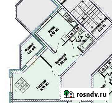 1-комнатная квартира, 38 м², 3/21 эт. на продажу в Раменском Раменское - изображение 1