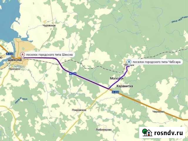 Участок ИЖС 13 сот. на продажу в Шексне Шексна - изображение 1