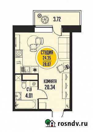 Квартира-студия, 24 м², 6/20 эт. на продажу в Тобольске Тобольск - изображение 1