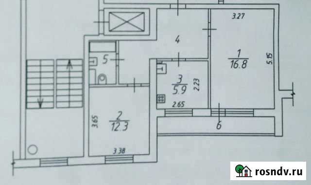2-комнатная квартира, 48 м², 9/9 эт. на продажу в Железнодорожном Московской области Железнодорожный - изображение 1