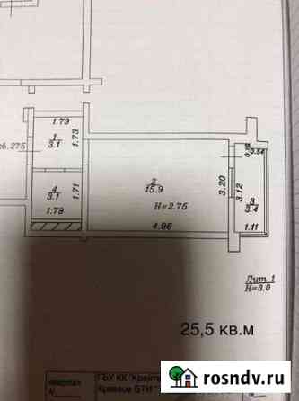 Квартира-студия, 25 м², 19/20 эт. на продажу в Анапе Анапа
