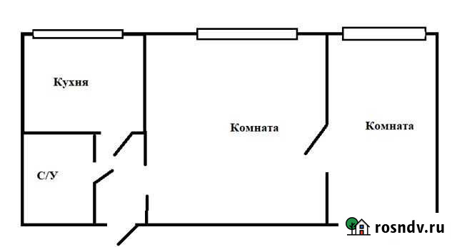 2-комнатная квартира, 35 м², 4/5 эт. на продажу в Верхней Пышме Верхняя Пышма - изображение 1