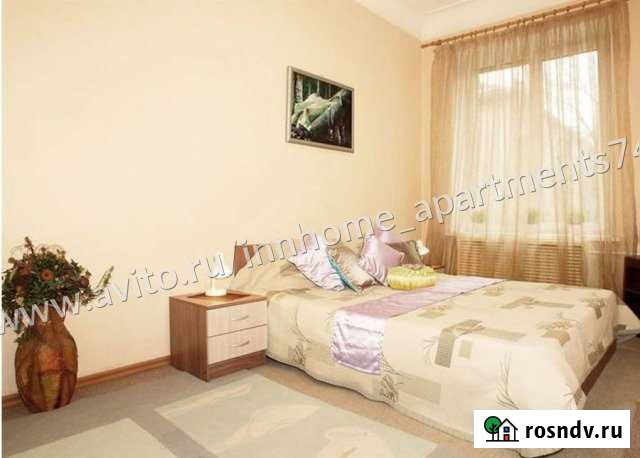 3-комнатная квартира, 70 м², 3/5 эт. в аренду посуточно в Челябинске Челябинск - изображение 1