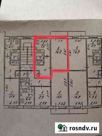 1-комнатная квартира, 32 м², 3/5 эт. на продажу в Лежнево Лежнево