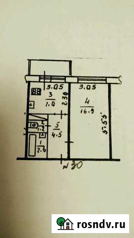1-комнатная квартира, 32 м², 3/9 эт. на продажу в Торжке Торжок - изображение 1