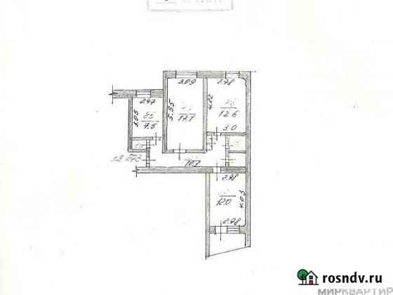 3-комнатная квартира, 64 м², 6/9 эт. на продажу в Ливнах Ливны