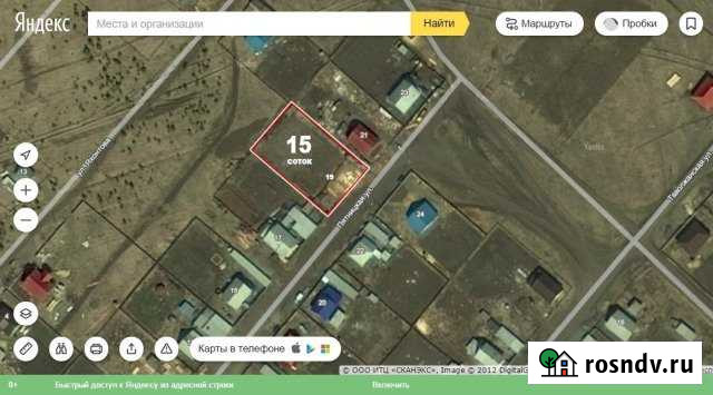 Участок ИЖС 15 сот. на продажу в Куртамыше Куртамыш - изображение 1