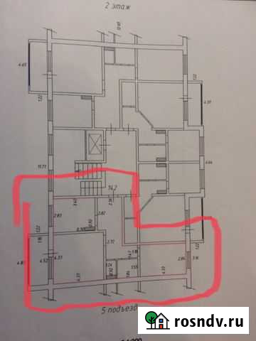 2-комнатная квартира, 57 м², 2/9 эт. на продажу в Лянторе Лянтор - изображение 1