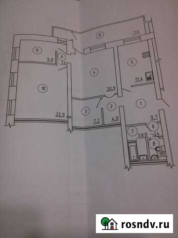 4-комнатная квартира, 94 м², 1/5 эт. на продажу в Йошкар-Оле Йошкар-Ола - изображение 1