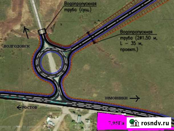 Участок СНТ, ДНП 795 сот. на продажу в Волгодонске Волгодонск - изображение 1