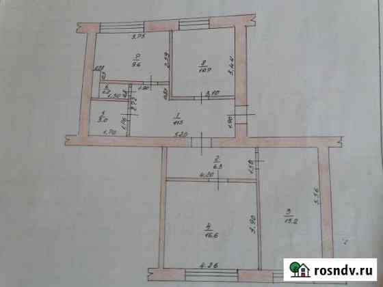 3-комнатная квартира, 74 м², 4/4 эт. на продажу в Уварово Уварово