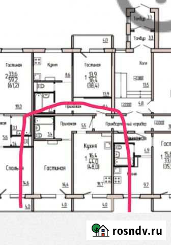 1-комнатная квартира, 49 м², 7/10 эт. на продажу в Саранске Саранск - изображение 1