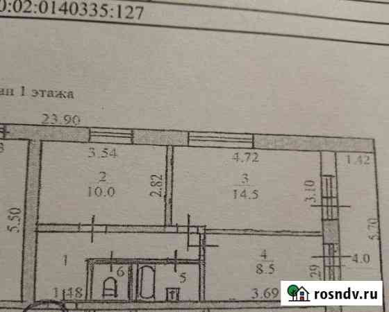 2-комнатная квартира, 43 м², 1/2 эт. на продажу в Великих Луках Великие Луки