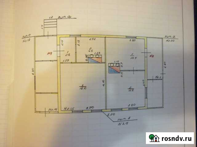 Дом 46.5 м² на участке 4.6 сот. на продажу в Невеле Невель - изображение 1
