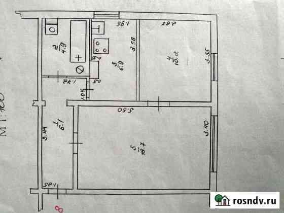 2-комнатная квартира, 46 м², 2/2 эт. на продажу в Лесном Свердловской области Лесной