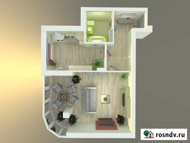 1-комнатная квартира, 41 м², 8/11 эт. на продажу в Волгодонске Волгодонск - изображение 1