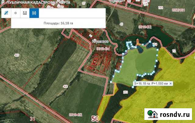 Участок СНТ, ДНП 1600 сот. в аренду в Чехове Московской области Чехов - изображение 1