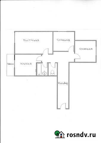 3-комнатная квартира, 60 м², 8/9 эт. на продажу в Киреевске Киреевск - изображение 1