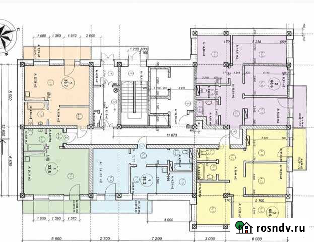 3-комнатная квартира, 65 м², 3/12 эт. на продажу в Улан-Удэ Улан-Удэ - изображение 1