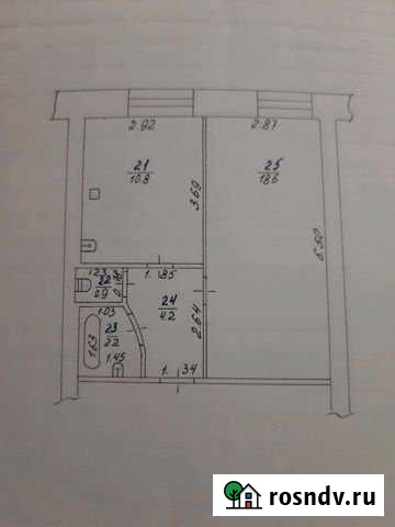 1-комнатная квартира, 37 м², 2/3 эт. на продажу в Можге Можга - изображение 1