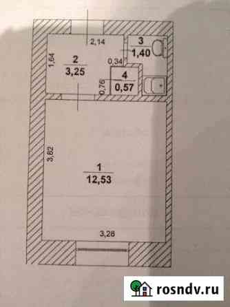 Квартира-студия, 18 м², 5/5 эт. на продажу в Ульяновске Ульяновск