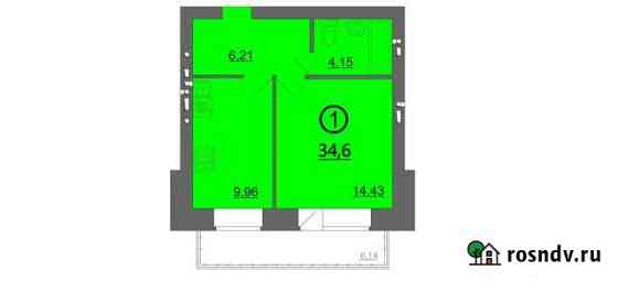 1-комнатная квартира, 34 м², 3/5 эт. на продажу в Заводоуковске Заводоуковск