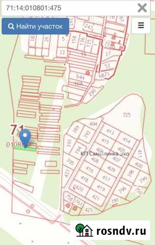 Участок СНТ, ДНП 5 сот. на продажу в Барсуках Барсуки - изображение 1