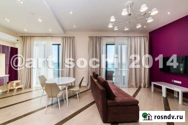 3-комнатная квартира, 120 м², 9/27 эт. в аренду посуточно в Сочи Сочи - изображение 1