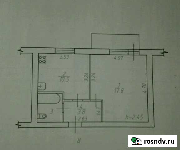 1-комнатная квартира, 35 м², 3/5 эт. на продажу в Товарково Товарково - изображение 1
