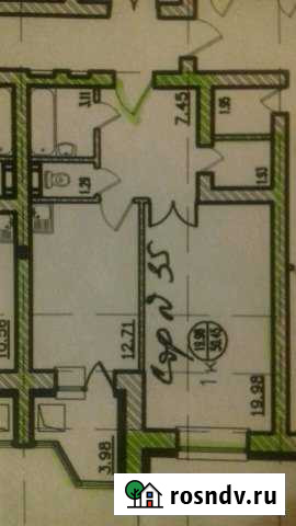 1-комнатная квартира, 50 м², 6/12 эт. на продажу в Железногорске Красноярского края Железногорск - изображение 1