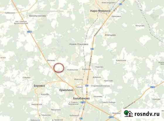 Участок СНТ, ДНП 6 сот. на продажу в Ермолино Ермолино