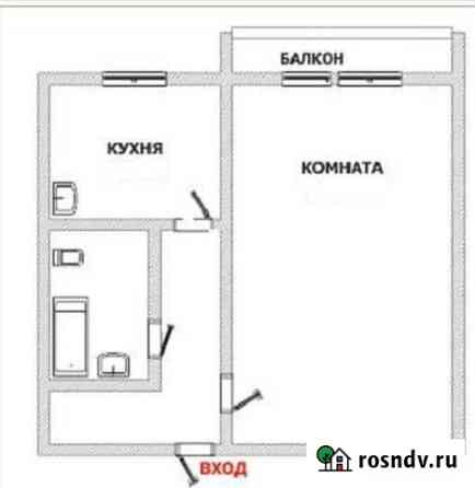 1-комнатная квартира, 31 м², 2/5 эт. на продажу в Стройкерамике Стройкерамика