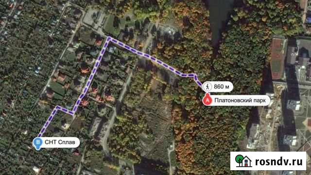 Участок СНТ, ДНП 6 сот. на продажу в Туле Тула - изображение 1