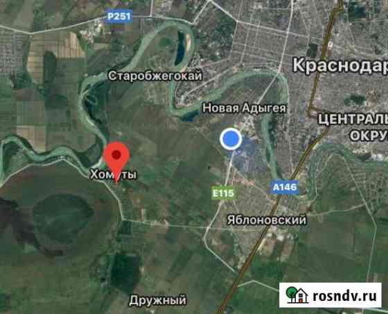 Участок ИЖС 59 сот. на продажу в Яблоновском Яблоновский