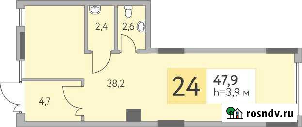 Помещение свободного назначения, 47.9 кв.м. Ижевск - изображение 1