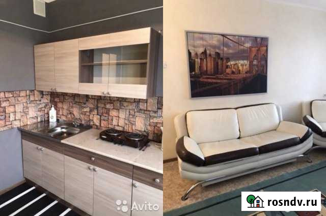 1-комнатная квартира, 40 м², 1/5 эт. в аренду посуточно в Россоши Россошь - изображение 1